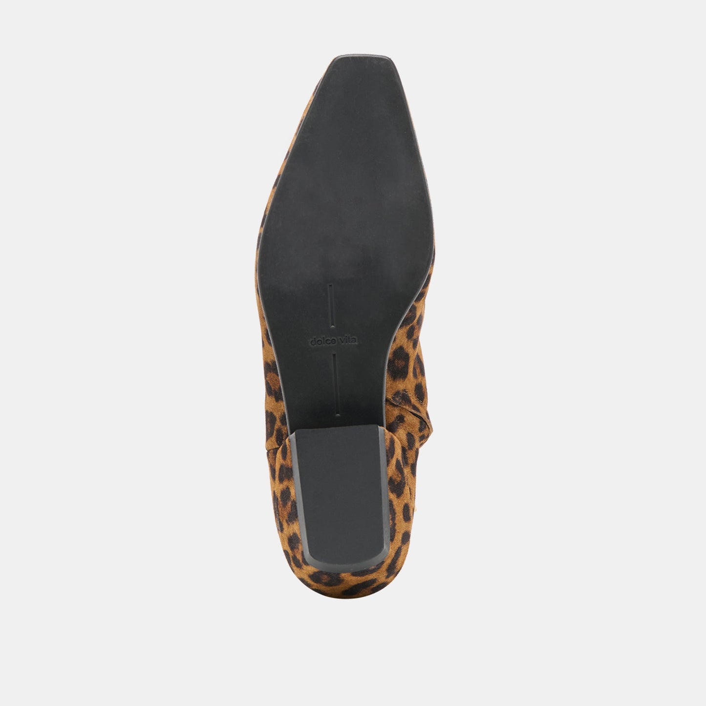 Dolce Vita Joanie Leopard Printed Suede Booties