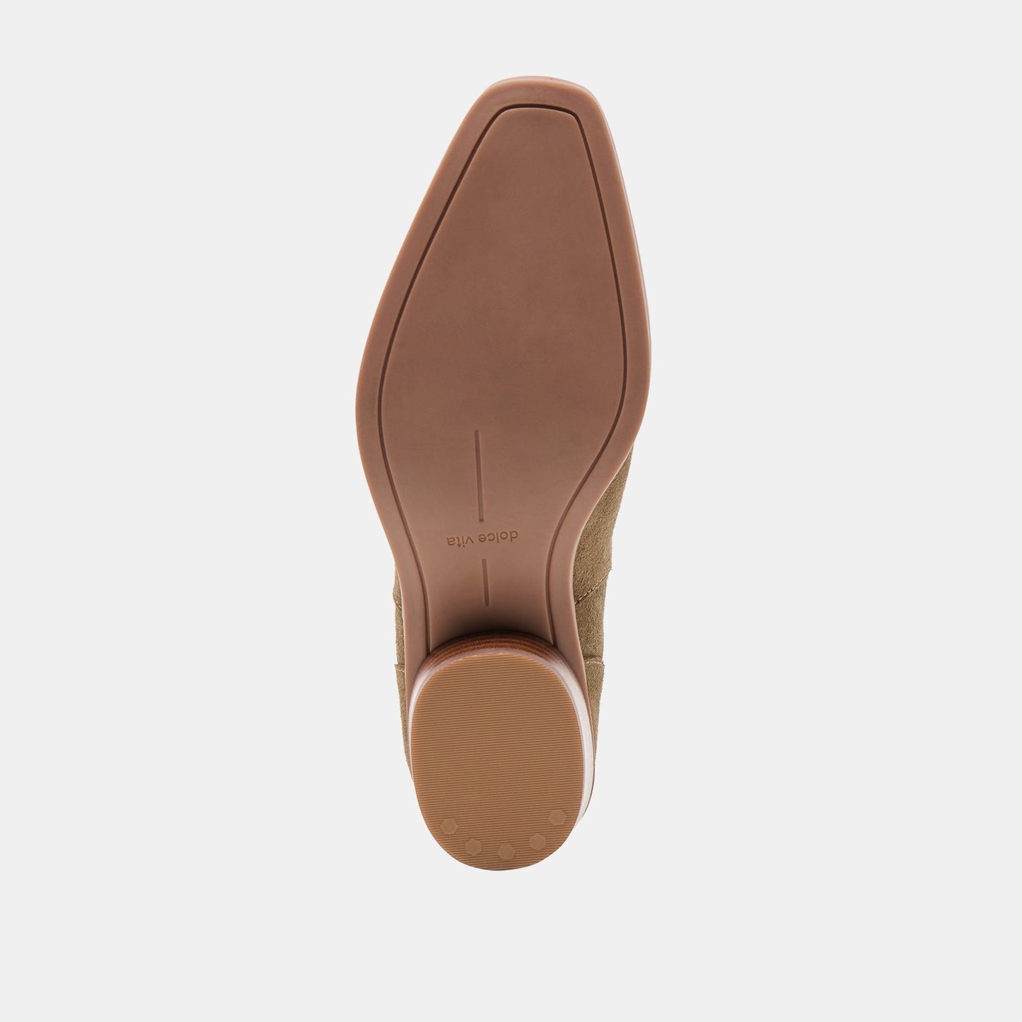 Dolce Vita Faint H2O Waterproof Olive Suede Booties