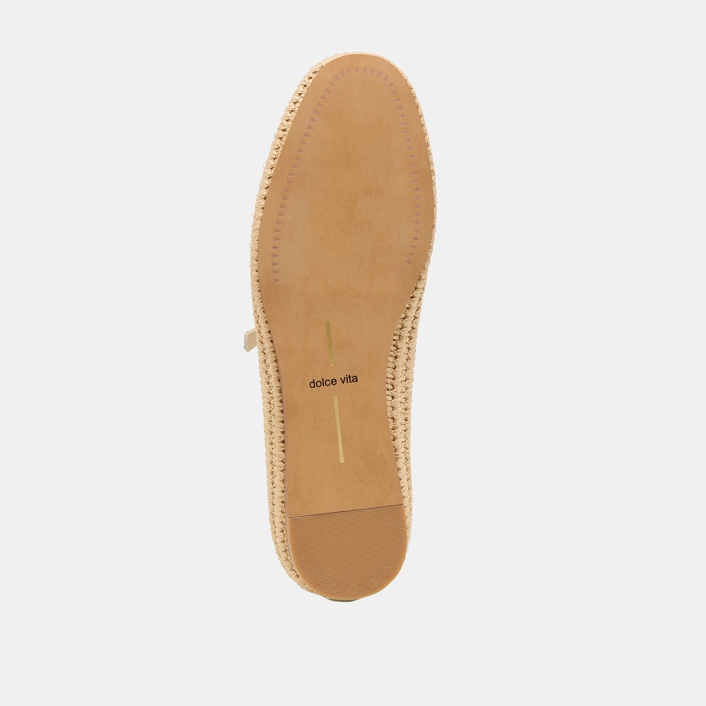 Dolce Vita Betony Off White Leather Ballet Flats