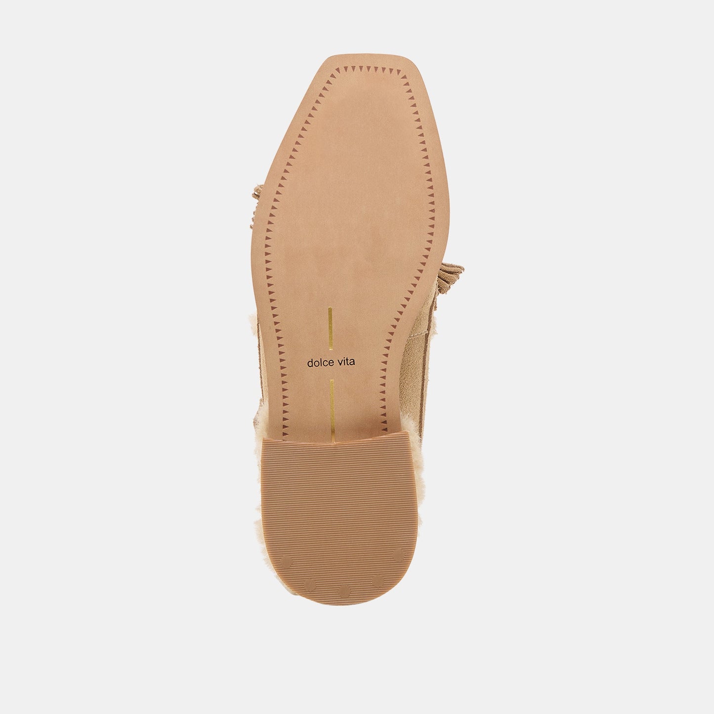 Dolce Vita Hamlit Plush Dk Taupe Suede Loafers