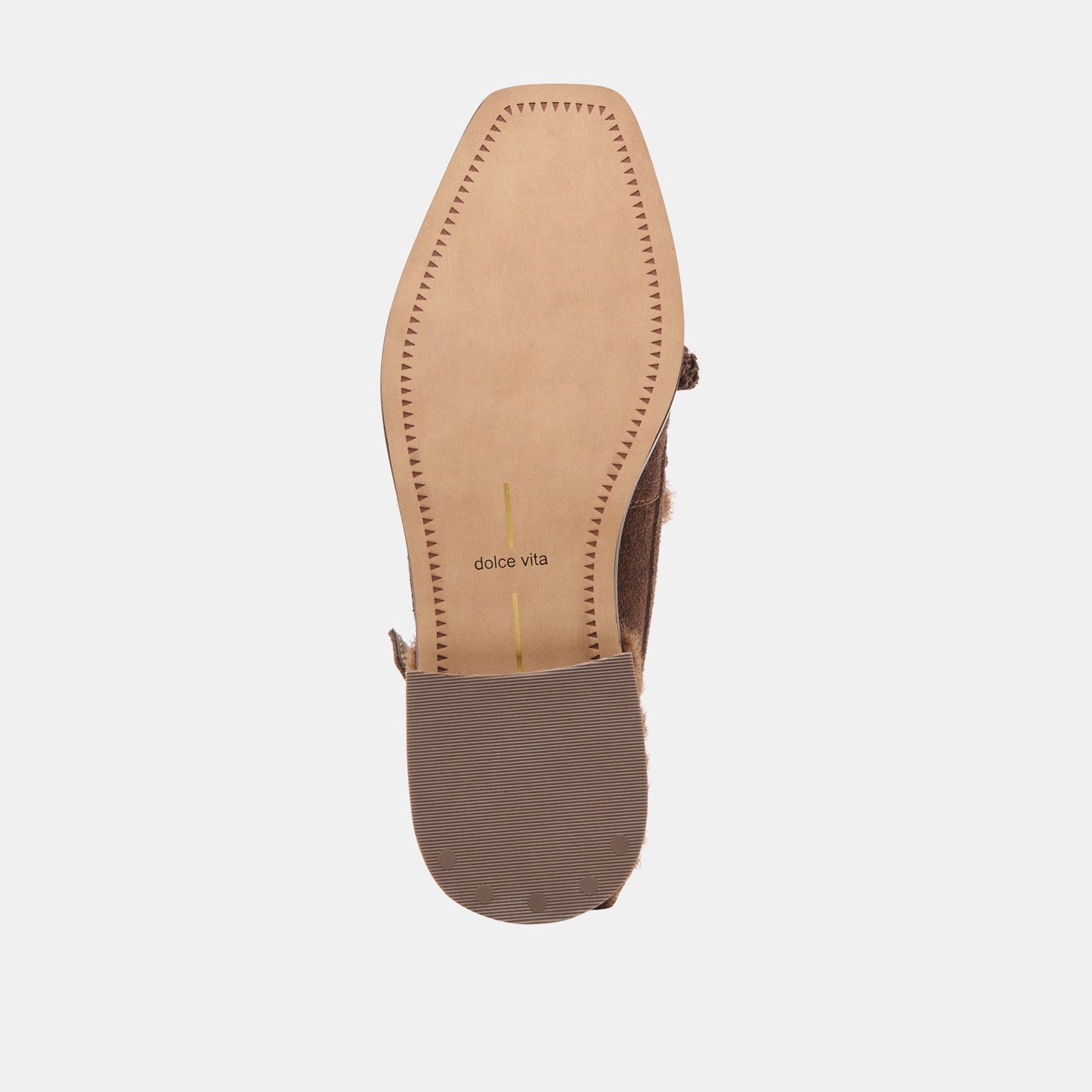 Dolce Vita Hamlit Plush Dk Brown Suede Loafers