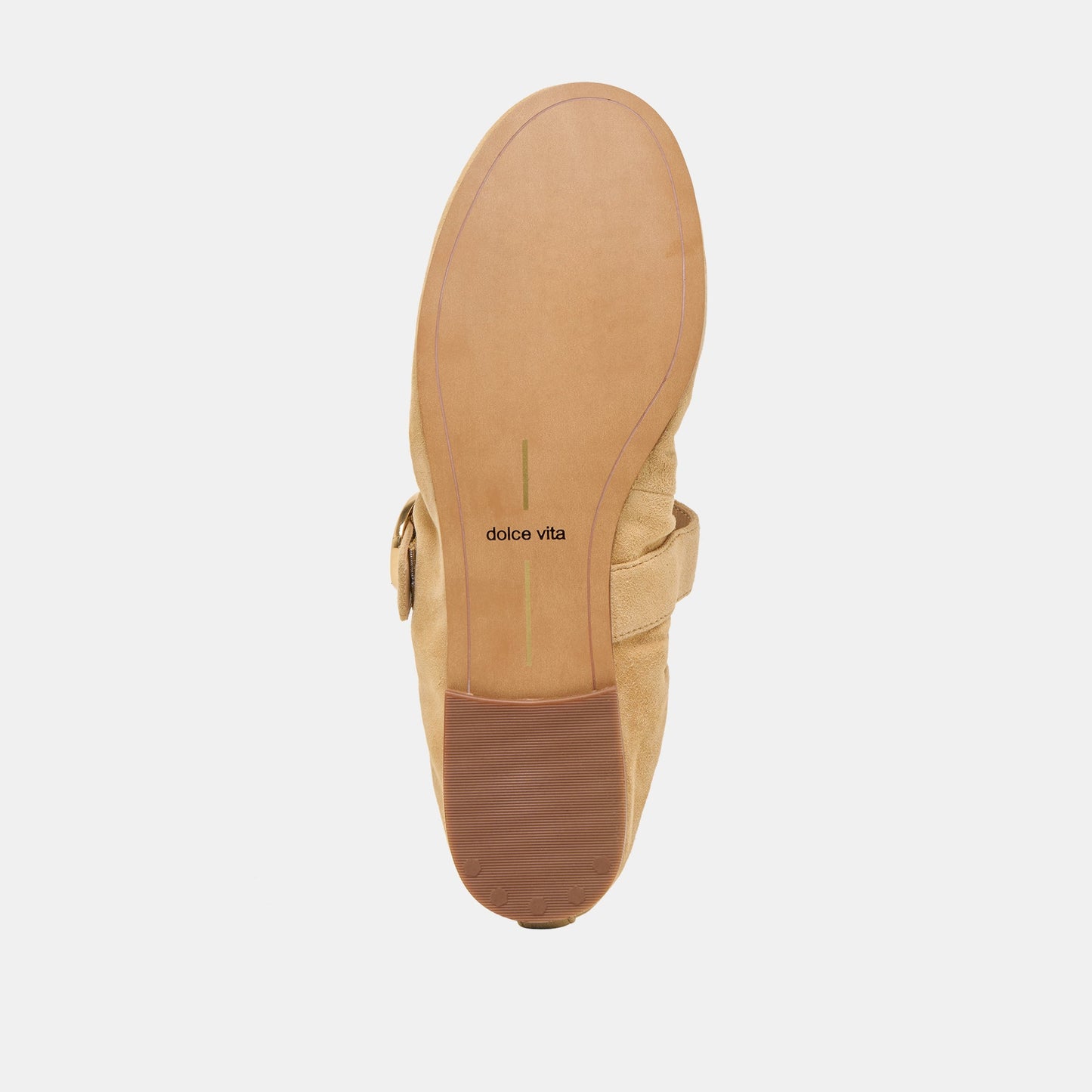 Dolce Vita Caely Honey Suede Ballet Flats
