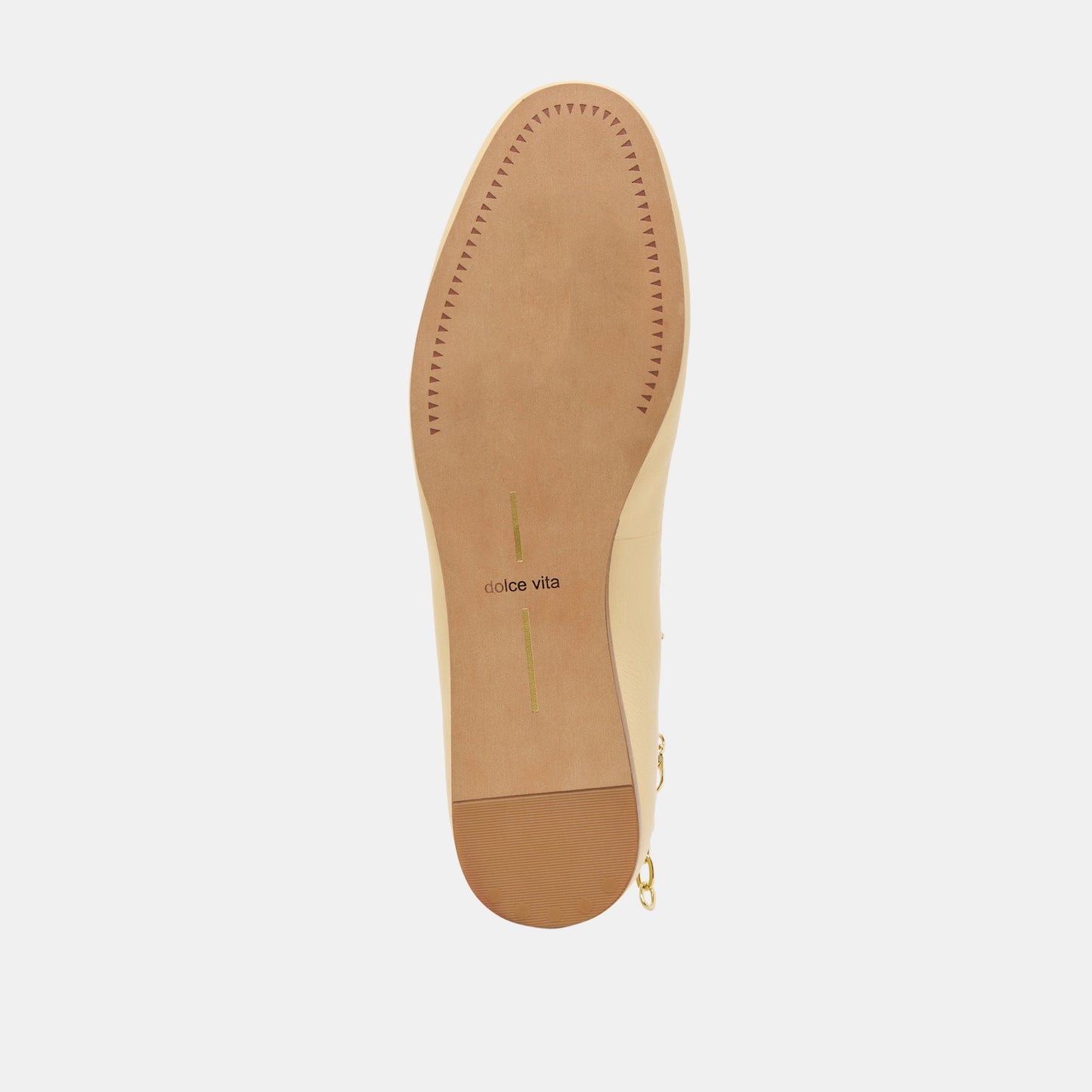 Dolce Vita Baiden Warm Natural Leather Ballet Flats