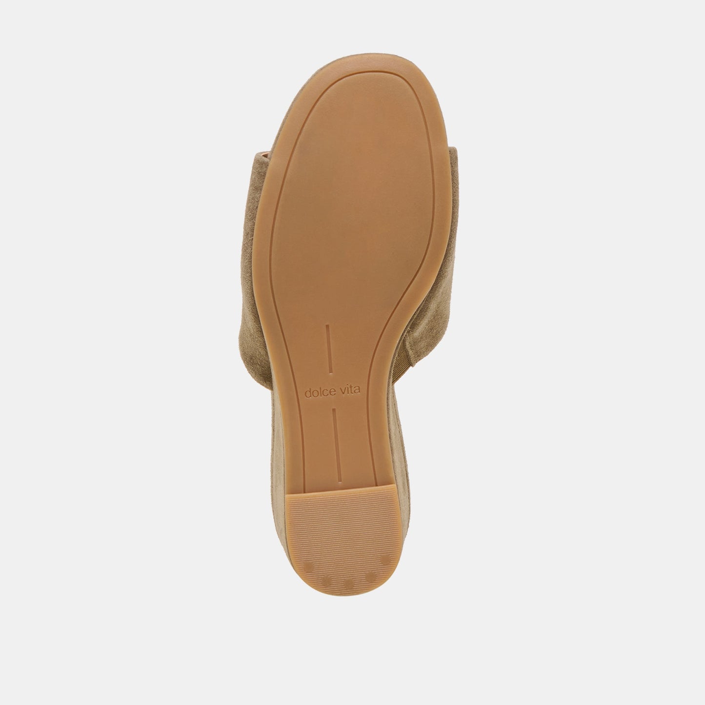 Dolce Vita Holta Olive Suede Wedges