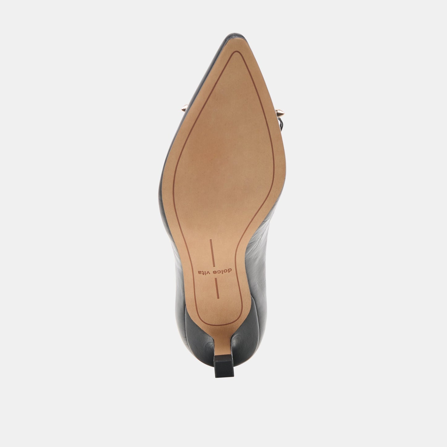Dolce Vita Clarie Midnight Crinkle Patent Leather Heels