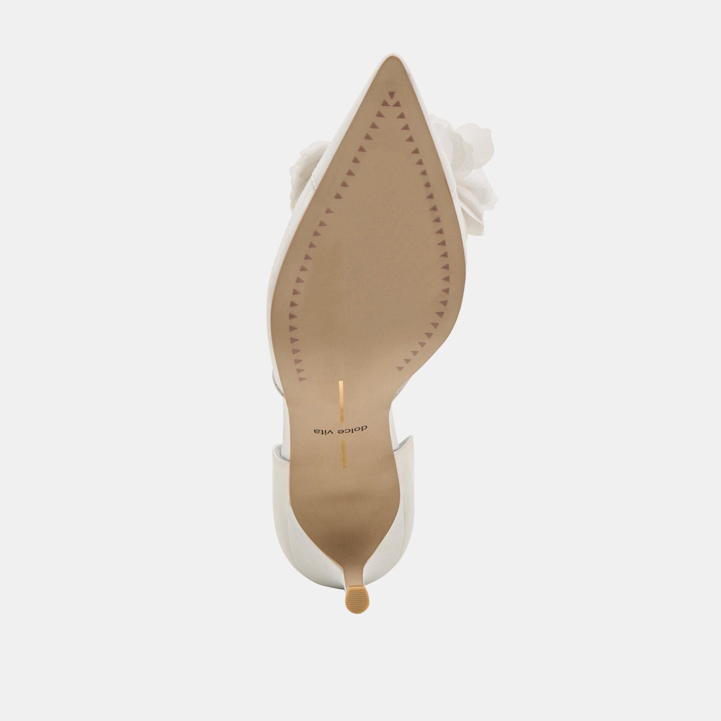 Dolce Vita Evelin White Mesh Heels