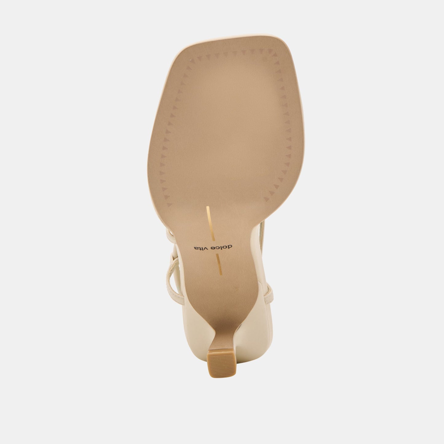 Dolce Vita Mylee Creme Leather Heels