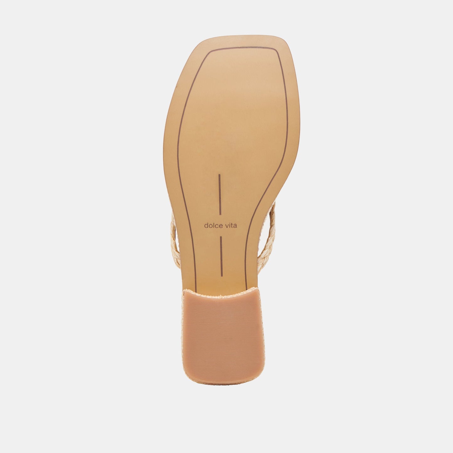 Dolce Vita BARTY SANDALS LT NATURAL RAFFIA