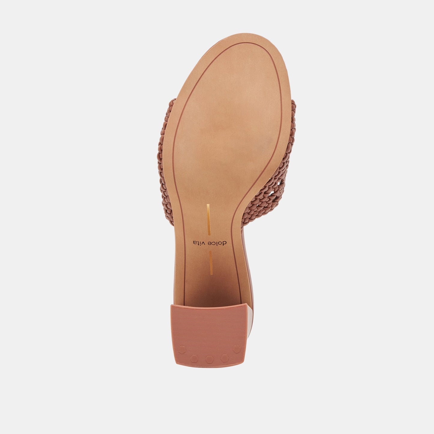 Dolce Vita MARGOE HEELS COGNAC WOVEN STELLA