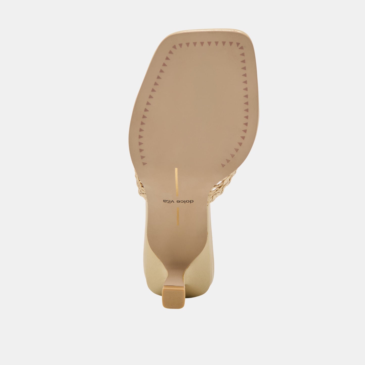Dolce Vita MAYLAH HEELS LIGHT GOLD MACRAME