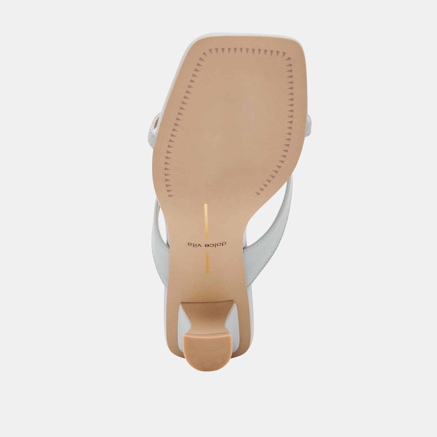 Dolce Vita BREVEL WIDE HEELS LIGHT BLUE LEATHER