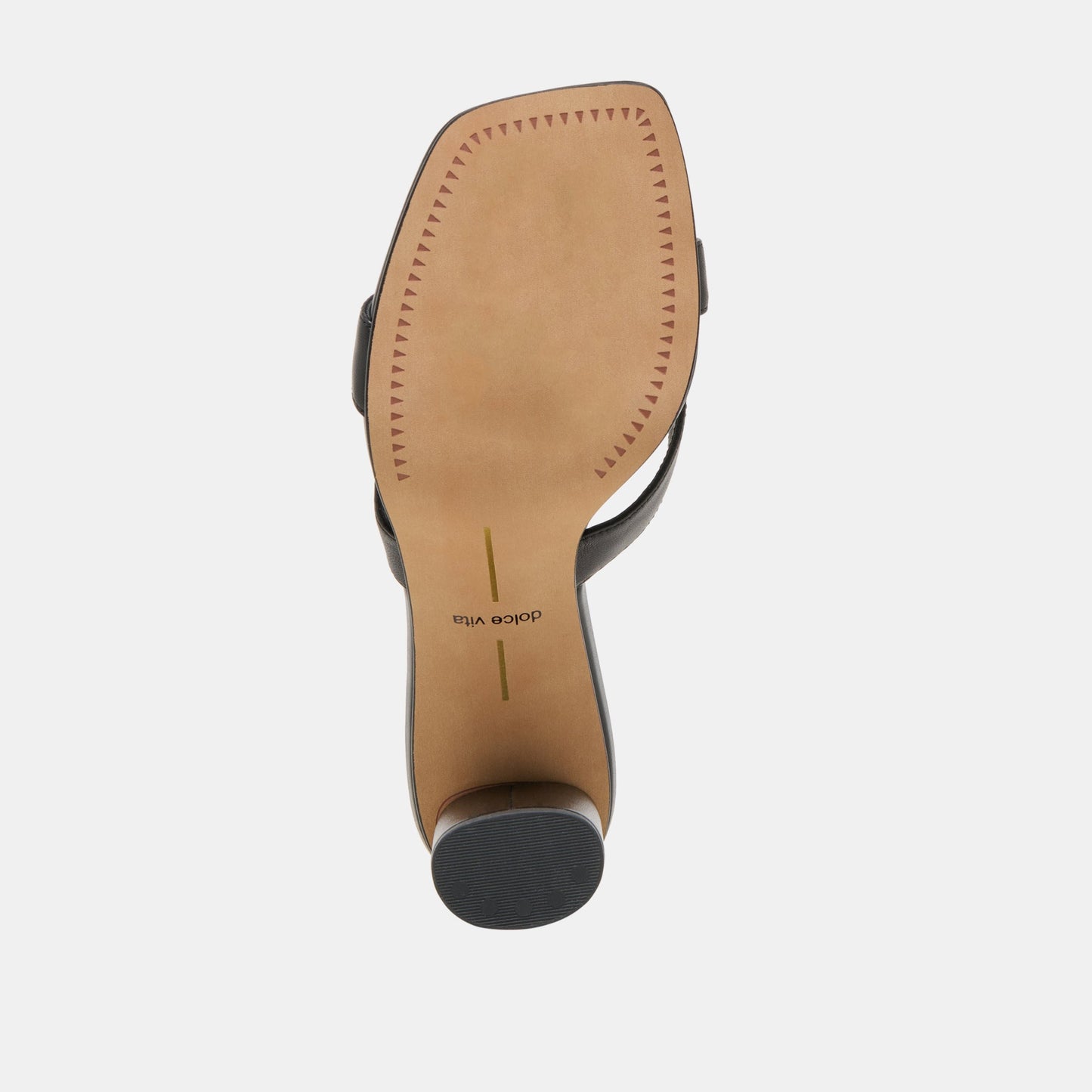 Dolce Vita Nikil Black Leather Heels