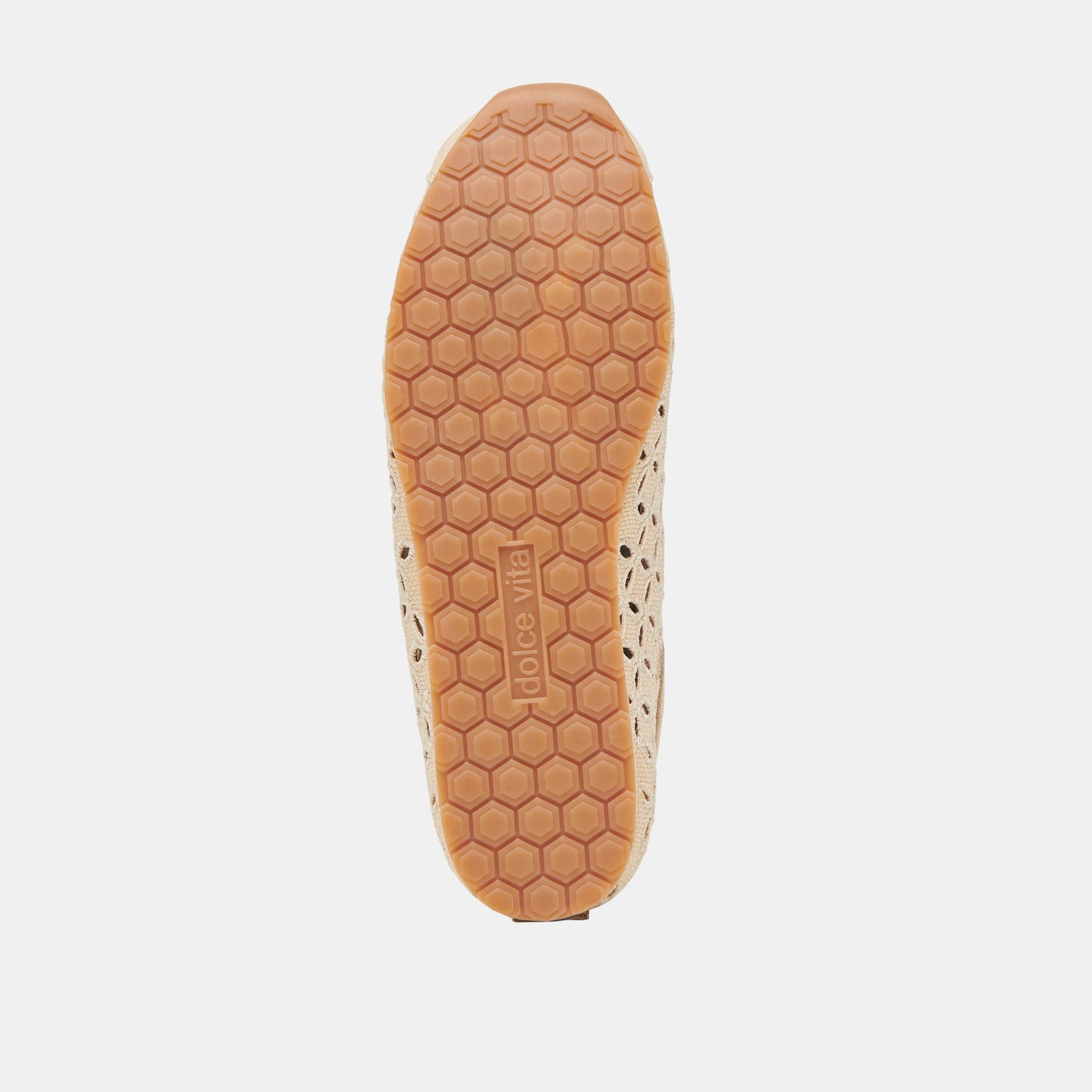 Dolce Vita DANIE EYELET PERF SNEAKERS LT NATURAL RAFFIA