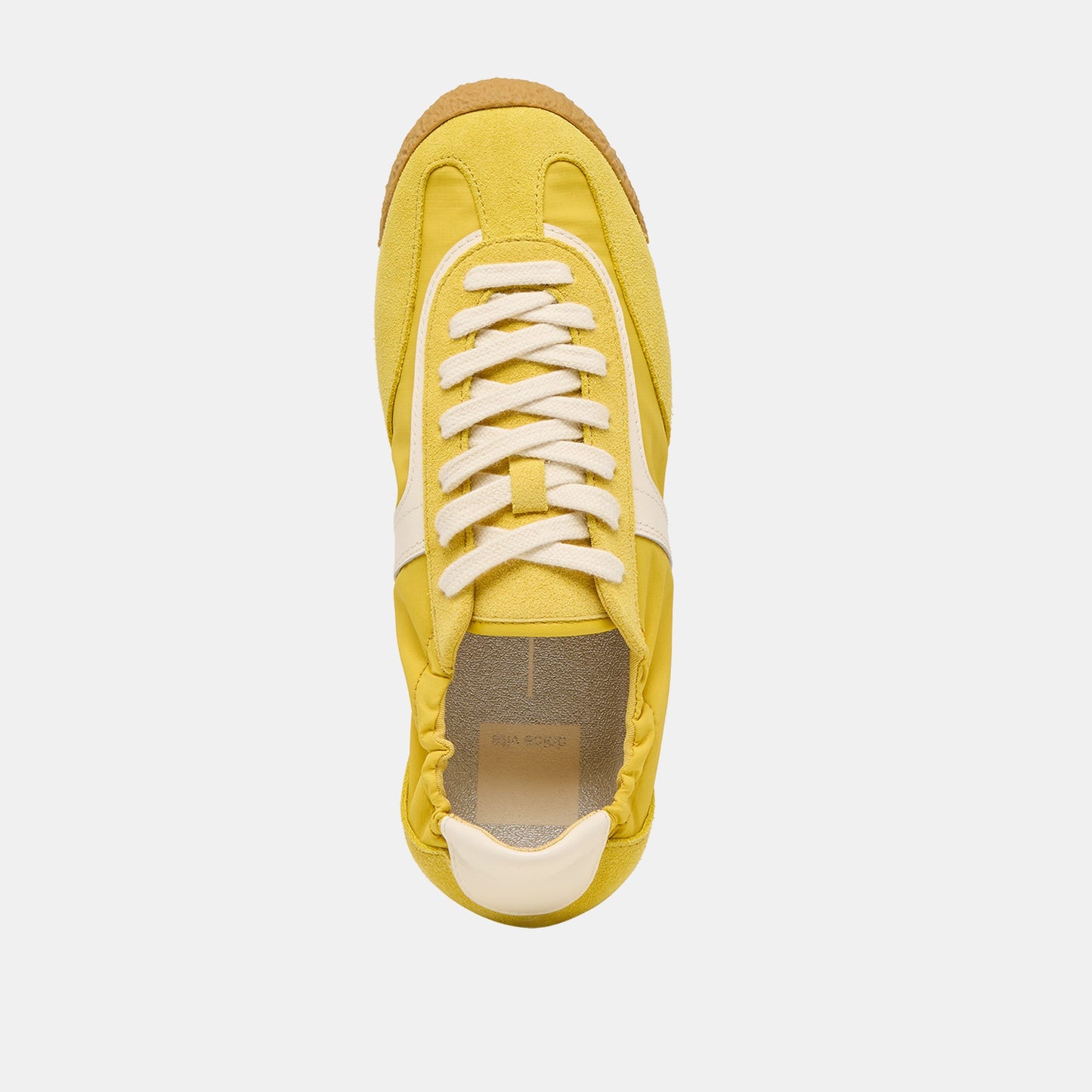 Dolce Vita Sariya Yellow Nylon Sneakers