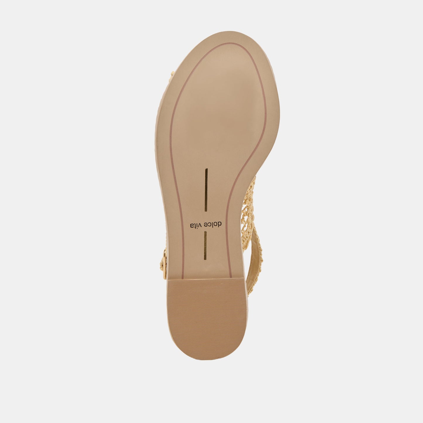 Dolce Vita DEXLER WEDGES LT NATURAL WOVEN RAFFIA