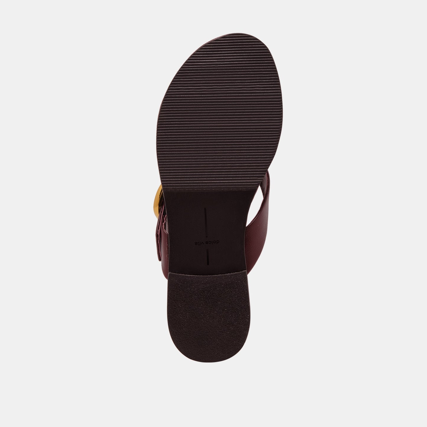 Dolce Vita Rossa Burgundy Leather Sandals