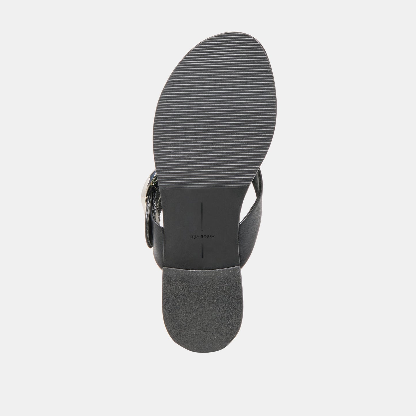 Dolce Vita Rossa Black Leather Sandals