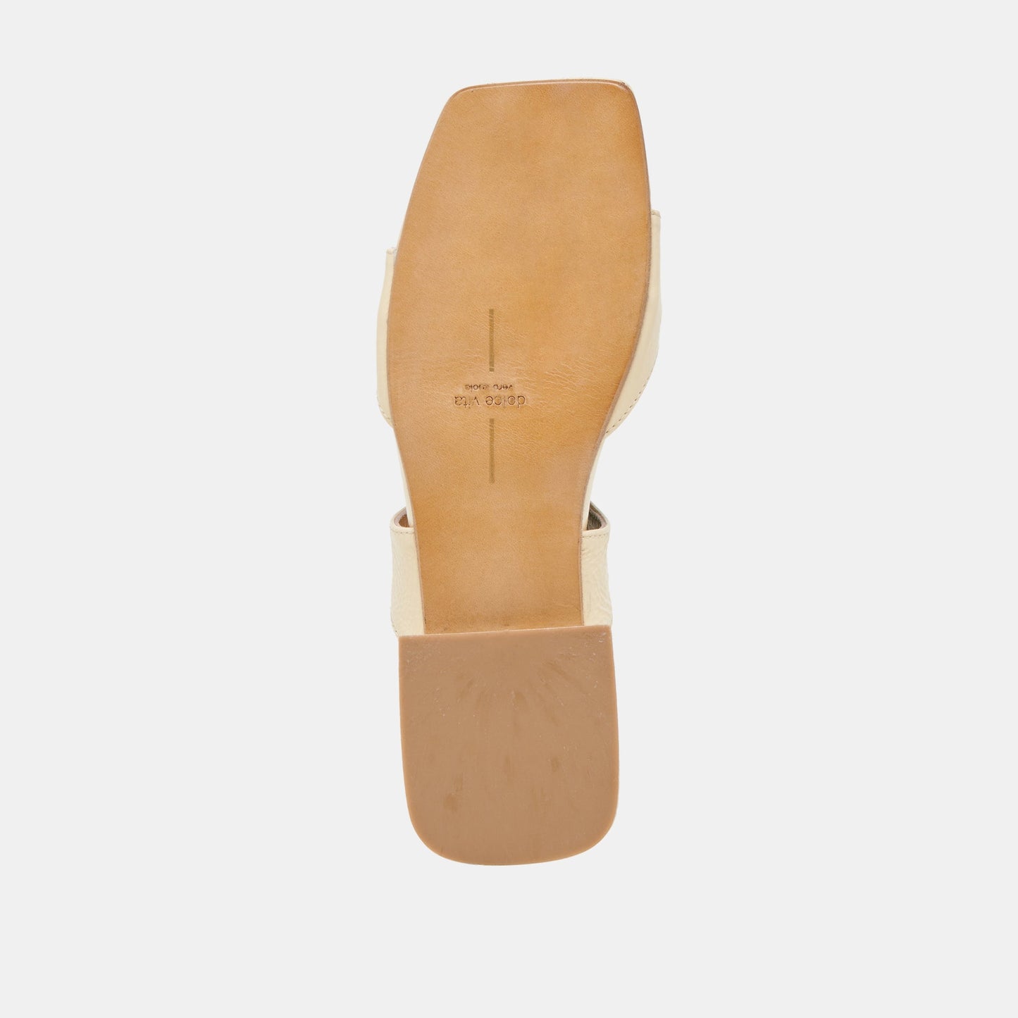 Dolce Vita LAVERN SANDALS LIGHT YELLOW CRINKLE PATENT