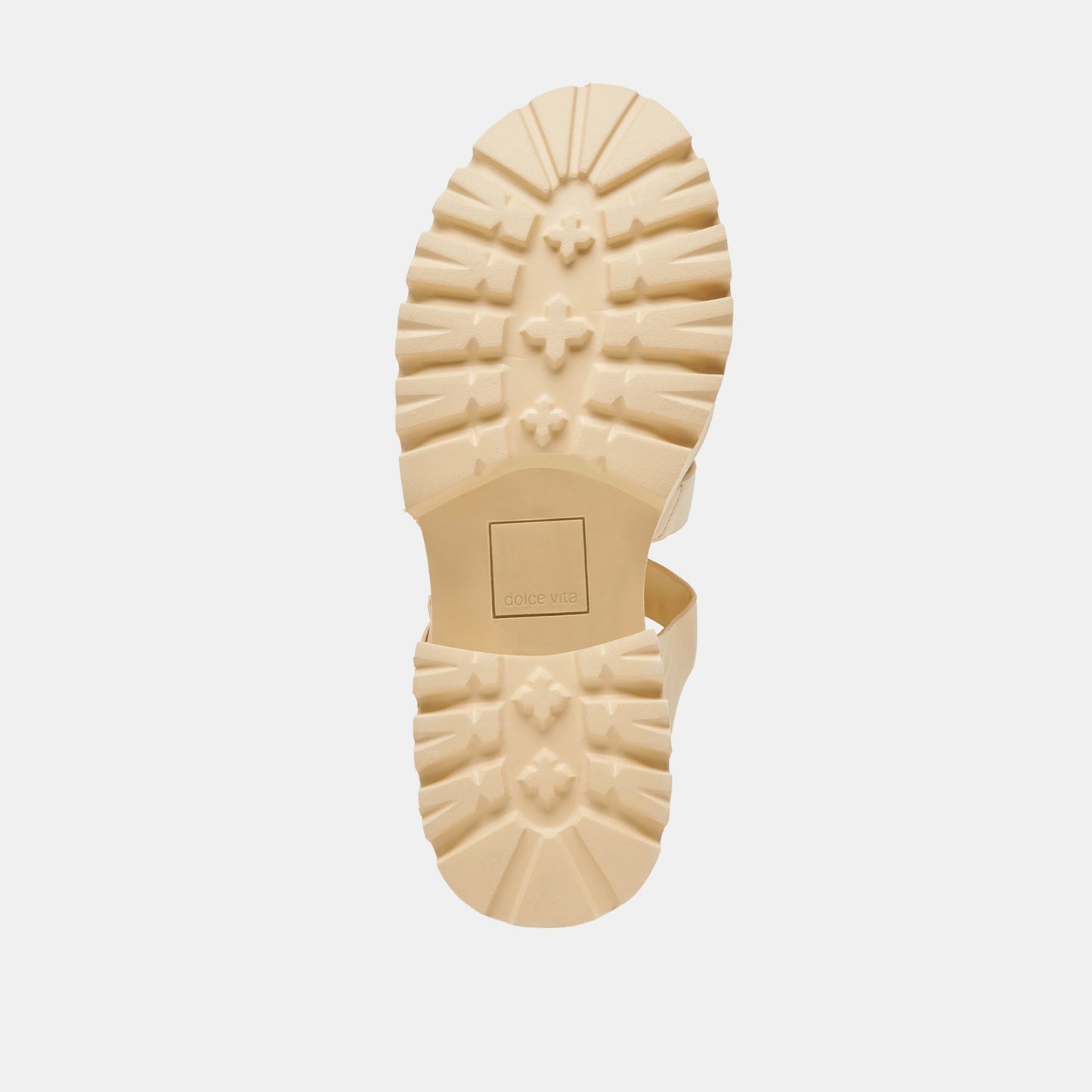 Dolce Vita LASLY TONAL SANDALS LIGHT YELLOW LEATHER