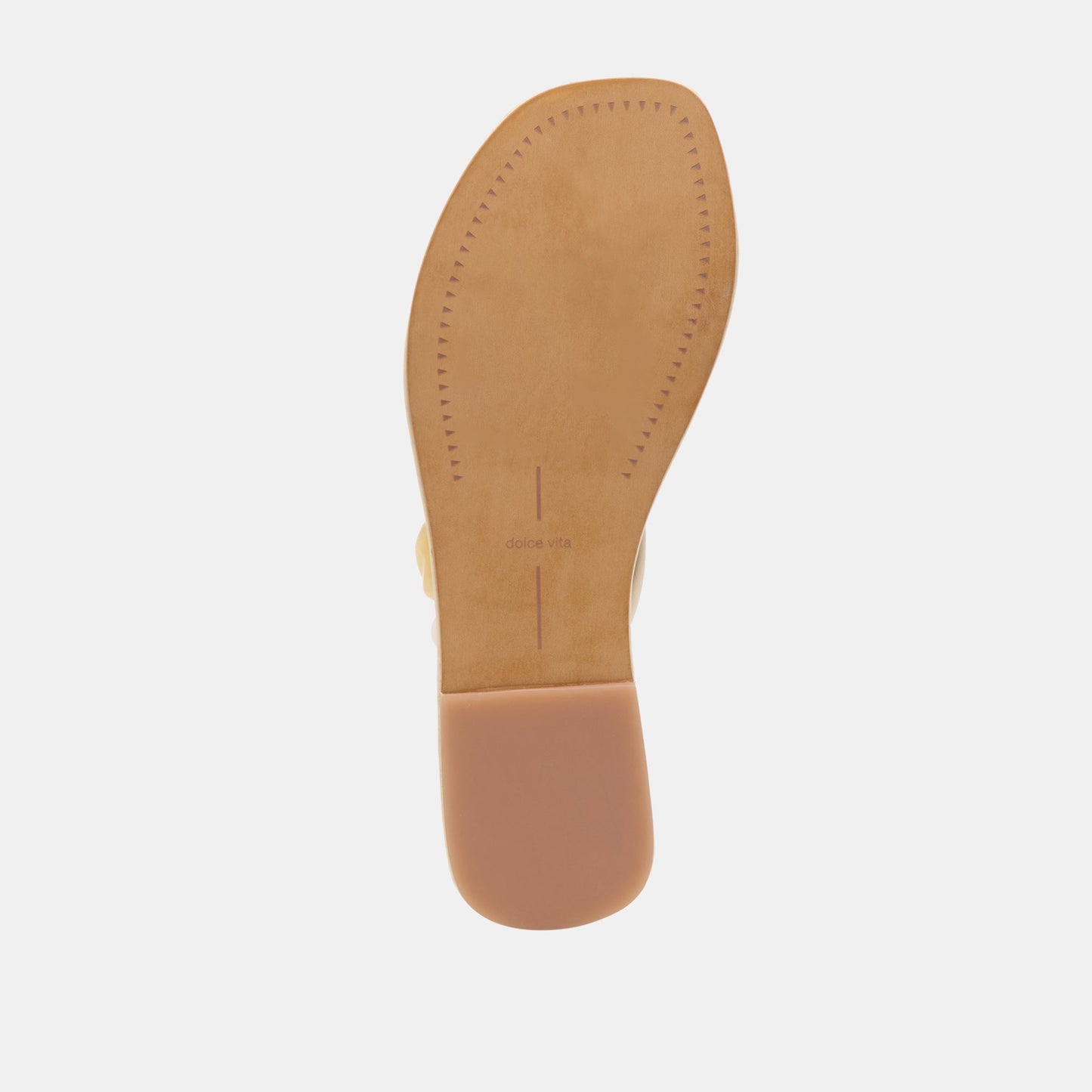 Dolce Vita Cely Ivory Leather Sandals