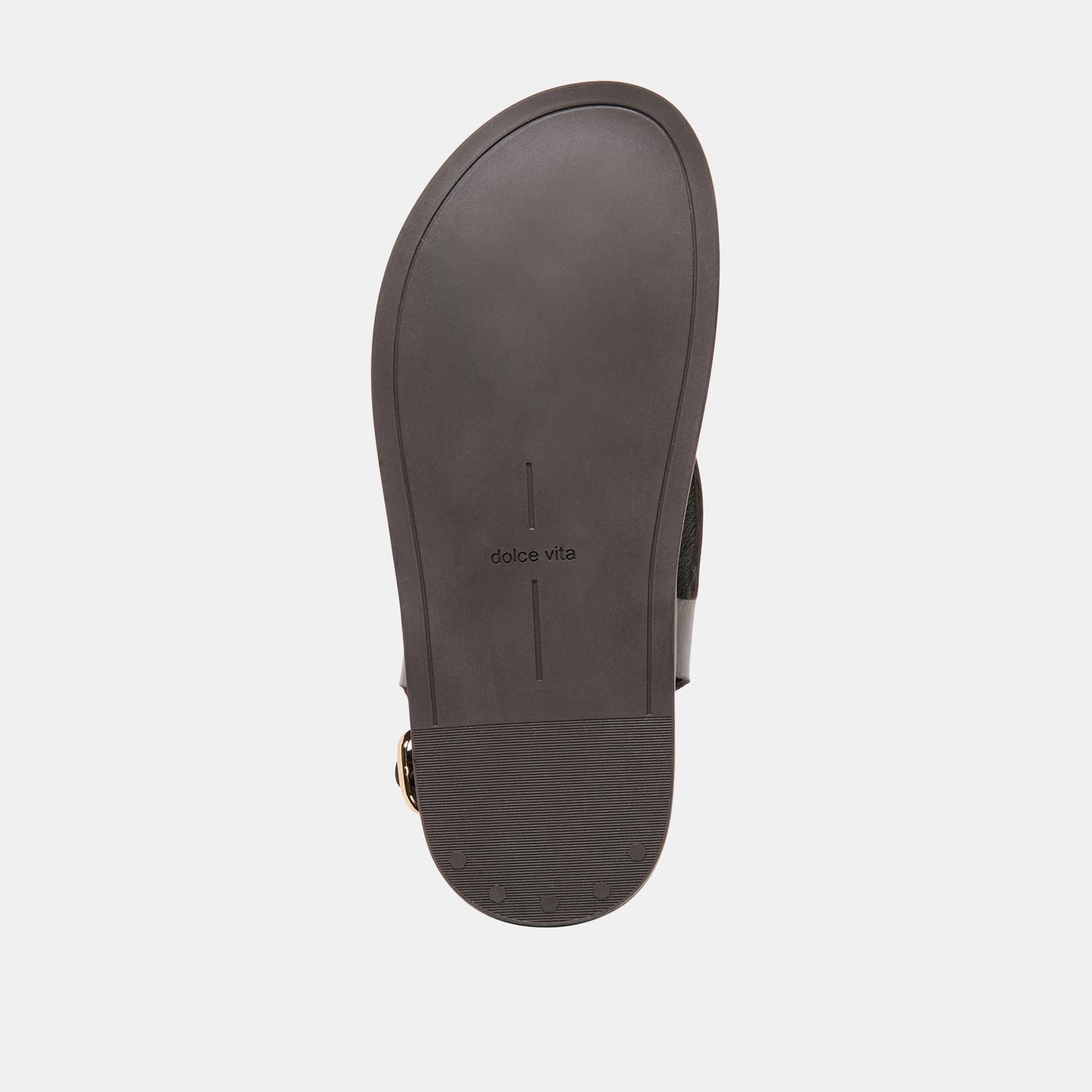 Dolce Vita Jony Dk Brown Leather Sandals