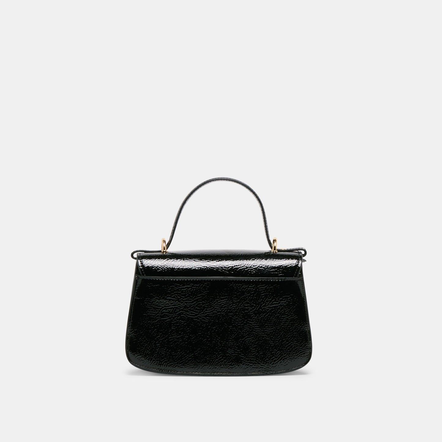Dolce Vita Lucia Black Crackled Stella Crossbody
