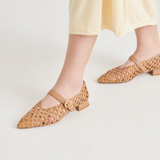 Dolce Vita CATY BALLET FLATS NATURAL WOVEN