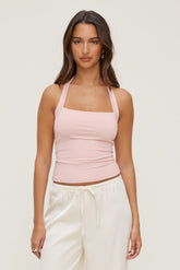 Dynamite Website Shop | Sculpt Halter Top Pink