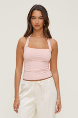 Dynamite Website Shop | Sculpt Halter Top Pink