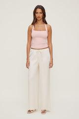 Dynamite Website Shop | Sculpt Halter Top Pink
