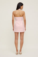 Dynamite Website Shop | Alaya Linen Mini Dress Pink