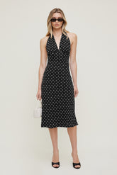 Dynamite Store | Elena Halter Midi Dress Black