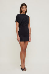 Dynamite On Sale | Sculpt Open Back Mini Dress Black