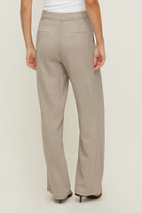Dynamite On Sale | Alex Linen Wide Leg Pants Beige