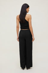 Dynamite Discount | Priya Wide Leg Pants BLACK