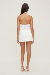 Dynamite Outlet | Fitted Mini Skort White