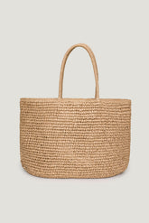 Dynamite Website Shop | Straw Tote Bag Beige