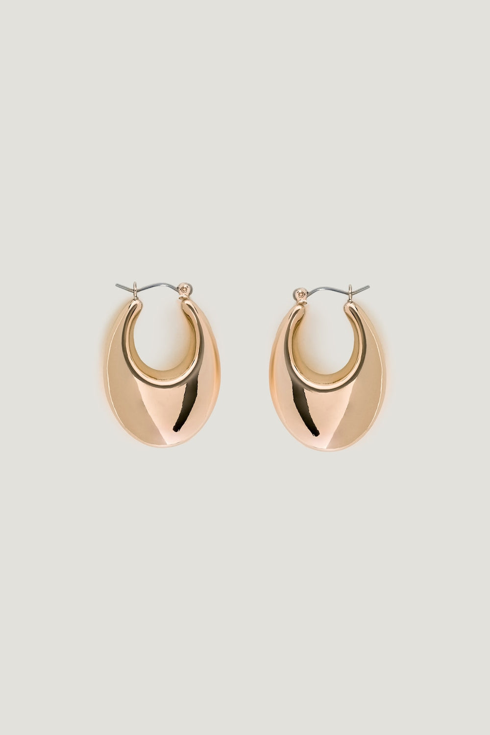 Dynamite Store | Elongated Chunky Drop Earrings Yellow