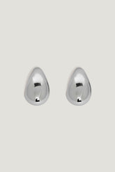 Dynamite US | Mini Loop Teardrop Earrings Gray