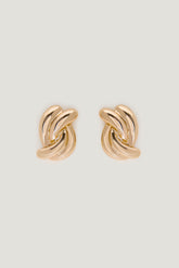 Dynamite On Sale | Double Twist Earrings Yellow