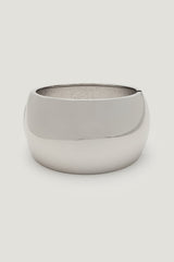 Dynamite Outlets | Oversized Chunky Snap Bangle Bracelet Gray