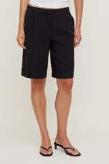 Dynamite Website Shop | Mid Rise Bermuda Shorts Black