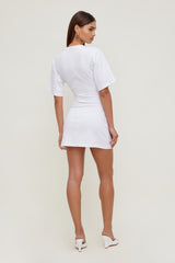 Dynamite Online | Andrea Cotton Mini Dress White