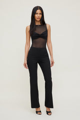 Dynamite Discount | Kai Sheer Mesh Bodysuit Black