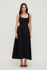 Dynamite Website Shop | Irina Ponte Midi Dress Black