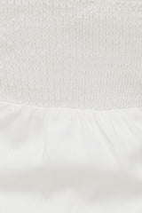 Dynamite Outlets | Linen Romper Mini Dress White