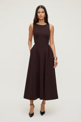 Dynamite Outlet | Iris Ponte Midi Dress Purple