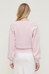 Dynamite Website Shop | V Neck Cardigan Pink