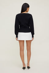 Dynamite Online | V Neck Cardigan Black
