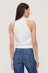 Dynamite Website Shop | Turtleneck Sweater Tank Top White